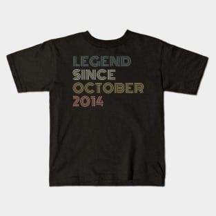 Legend Since October 2014 Kids T-Shirt